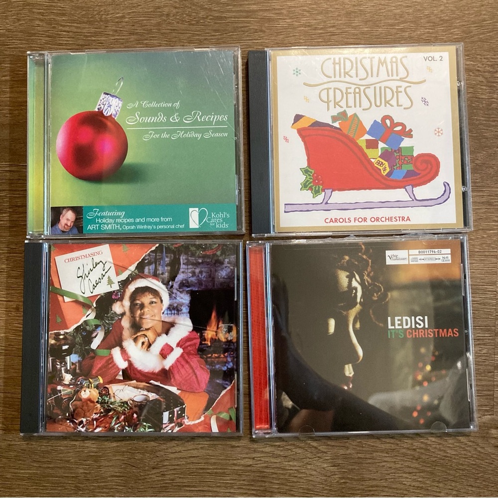Christmas Music Lot - 4 Vintage CDs